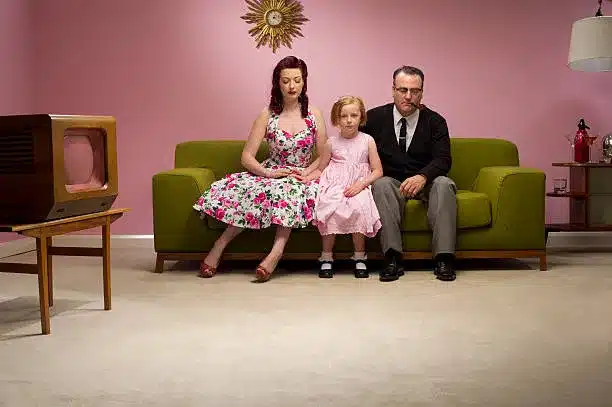 Baby pink jumper dress with black shoes