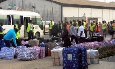 400 Nigerians Deported From UAE Arrive Abuja Airport