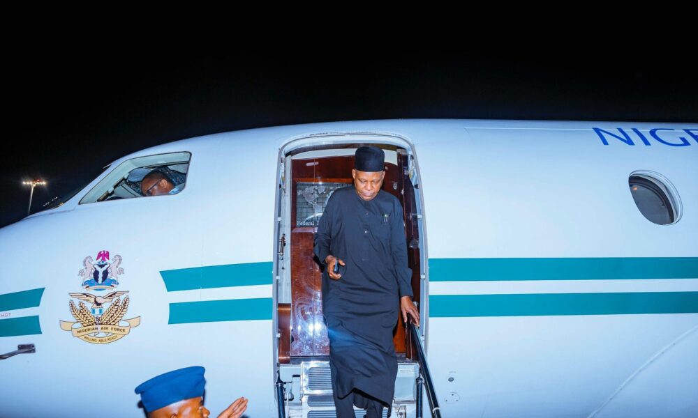VP Shettima Arrives New York For 79th UNGA