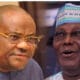 No PDP Presidential Ticket For Atiku In 2027 – Wike Declares