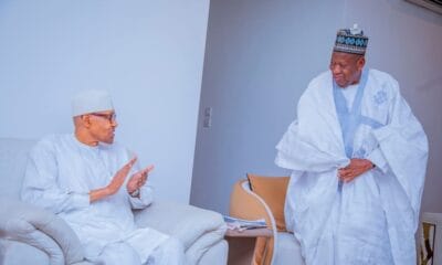 BREAKING: Details Of Ganduja, Other APC Leaders' Meeting With Buhari Emerge