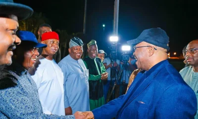 Senate President Akpabio Returns From London, Dismisses Illness Rumours