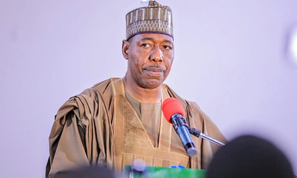 Boko Haram Attacking North-East With Drones - Zulum Alerts FG
