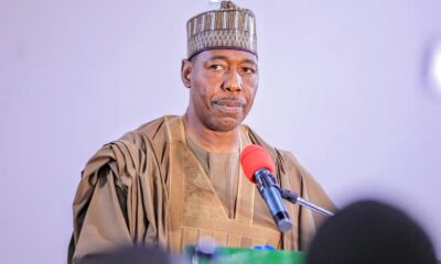 Boko Haram Attacking North-East With Drones - Zulum Alerts FG