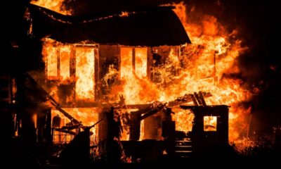 BREAKING: Fire Razes Section of Rivers Government Secretariat