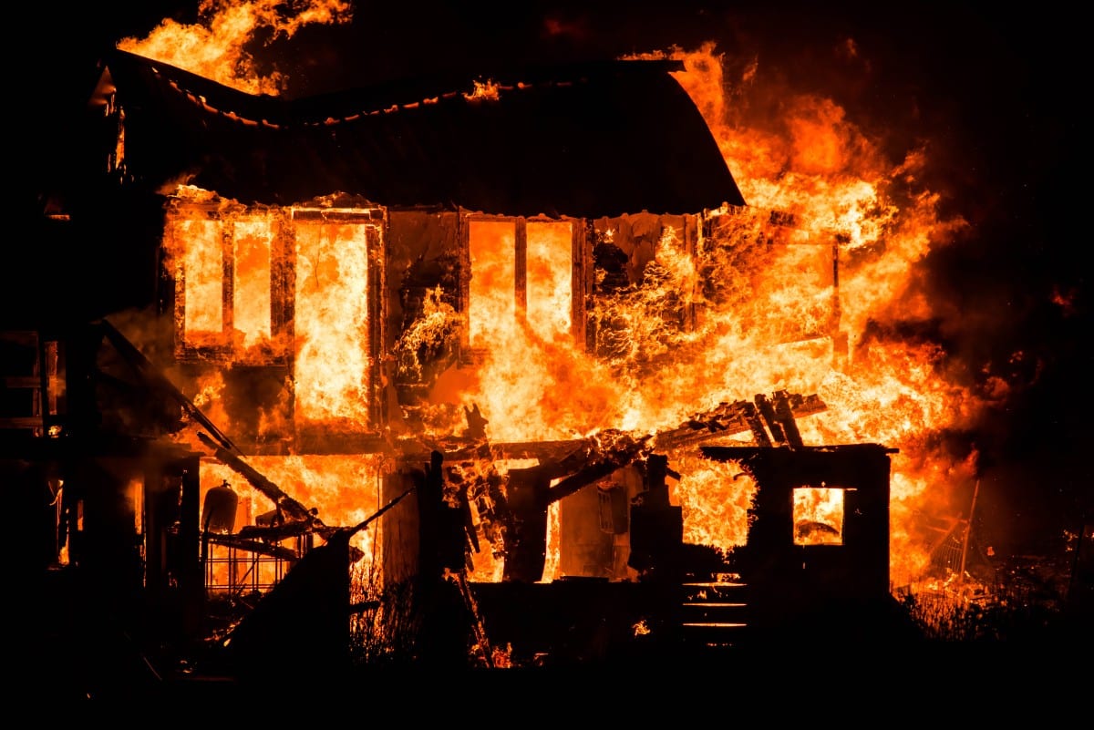 BREAKING: Fire Razes Section of Rivers Government Secretariat