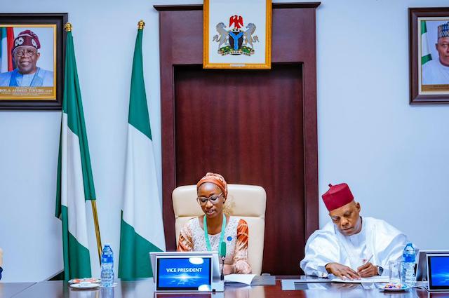 Vice President: Teenager, Joy Ogah Takes Over Shettima’s Seat For One Day