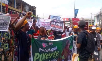 Protests Erupt in Lagos Over Demolitions and Hunger Crisis