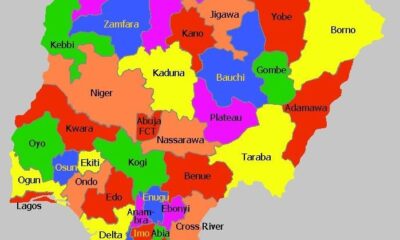 States in Nigeria and Their Local Government Areas