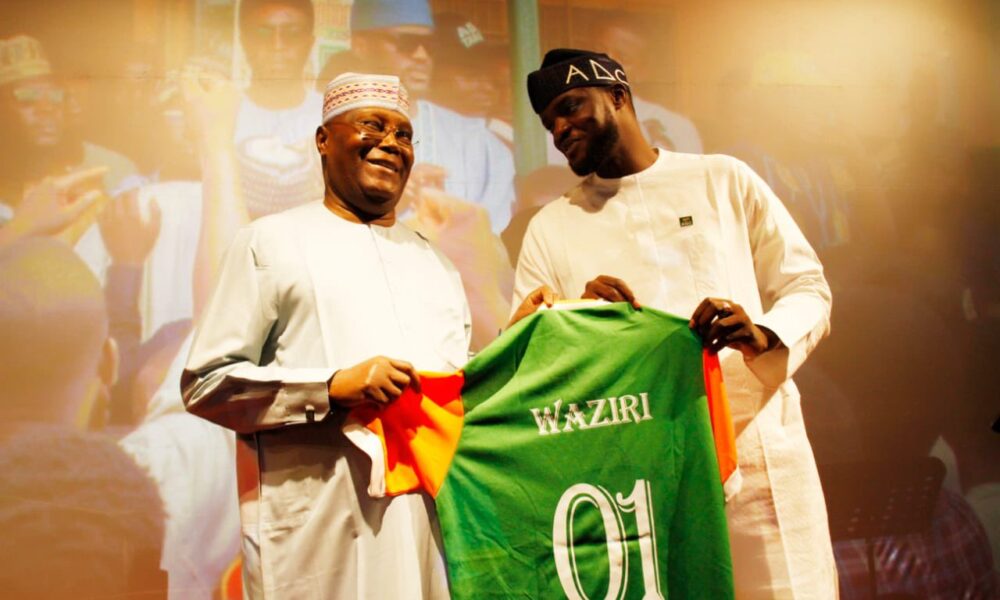 BREAKING: Ex-Vice President, Atiku Officially Joins ADC