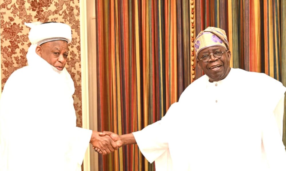 CPC Controversy: Tinubu Engages Sultan, Kaigama in High-Level Talks