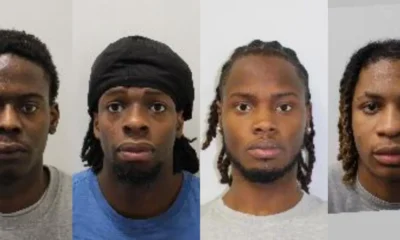 Four Nigerians Jailed in UK as Phone Robbery Gang Bags 55 Years