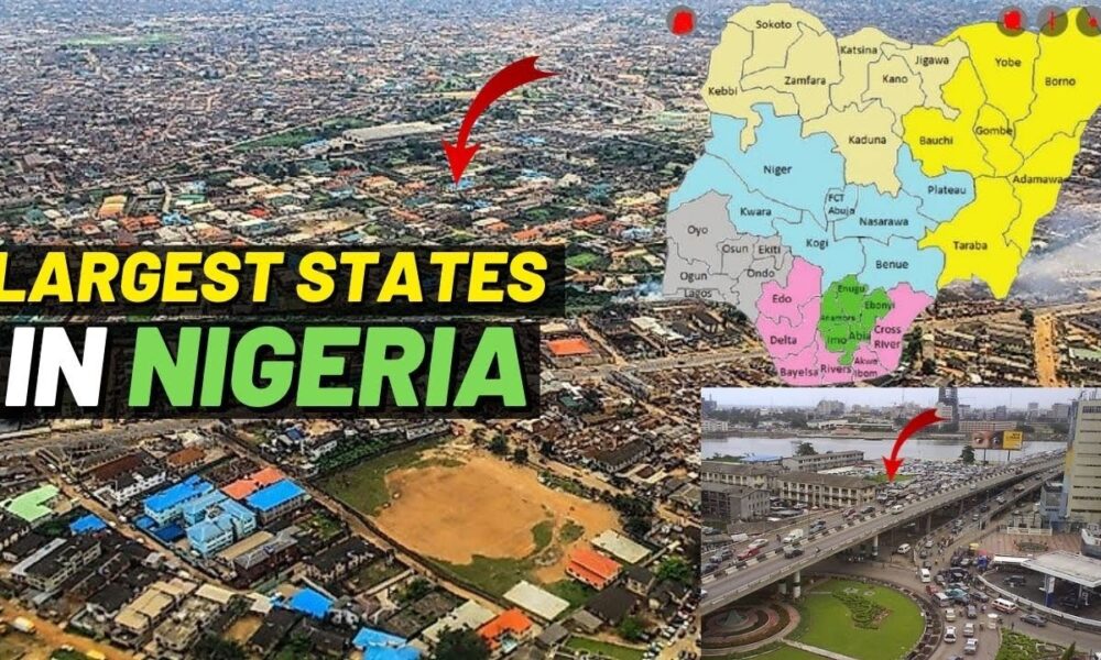 Largest States In Nigeria By Land Mass