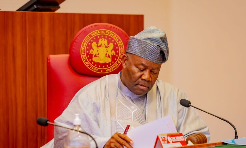 Senate President Godswill Akpabio