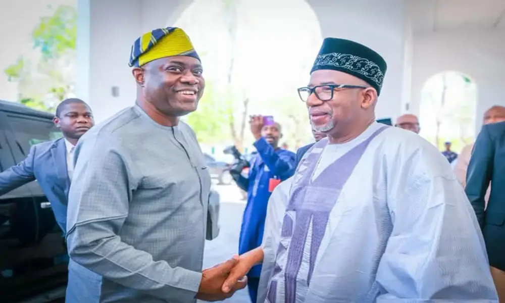 Seyi Makinde and Bala Mohammed