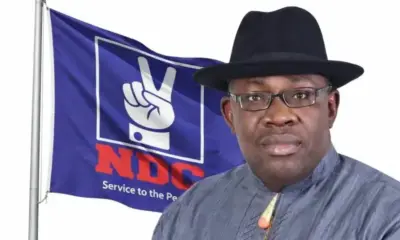 Seriake Dickson - NDC flag