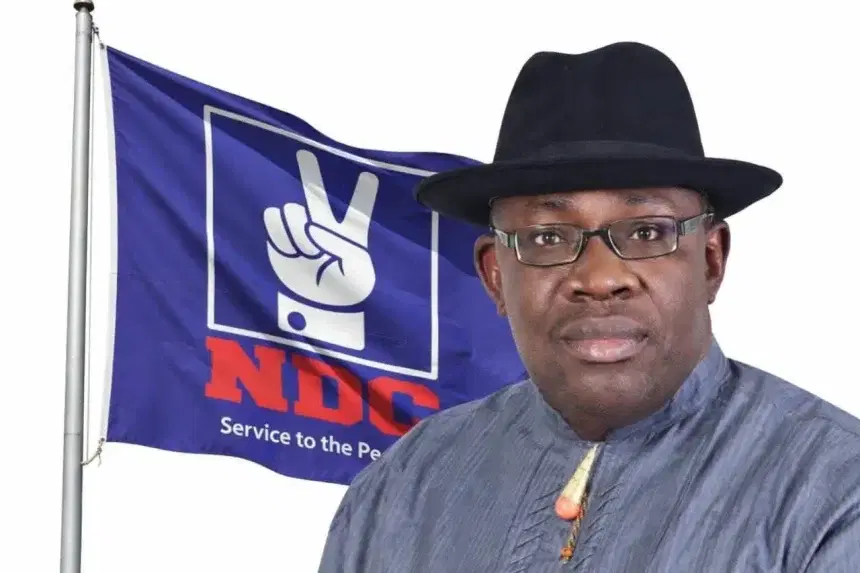 Seriake Dickson - NDC flag